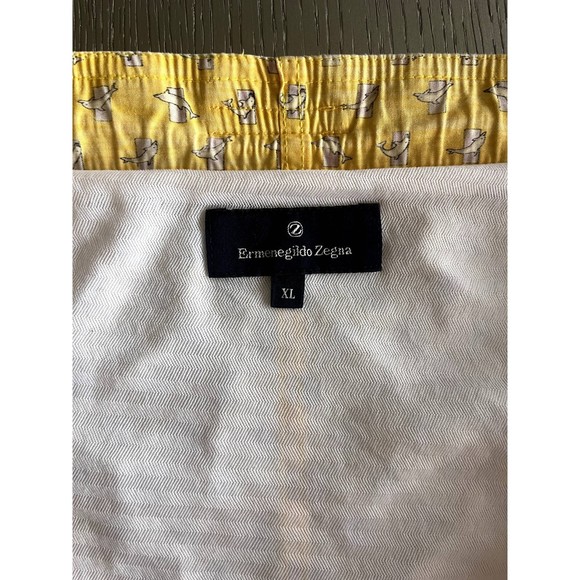 Ermenegildo Zegna Swim Shorts - Yellow XL - Great Used Condition - Picture 4 of 7